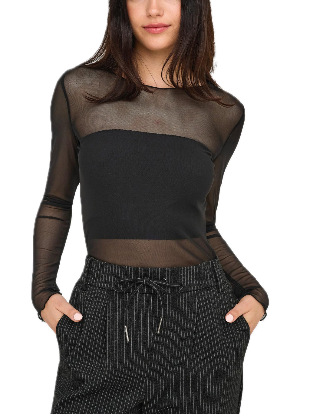 T-shirt Jacqueline De Yong Elsa Nero 15356004 /Black JDY 