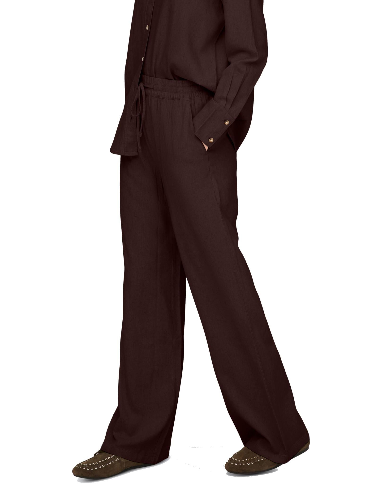 Pantalone JDY Marrone Say Loose 15318361 /Chocolate Torte JDY 