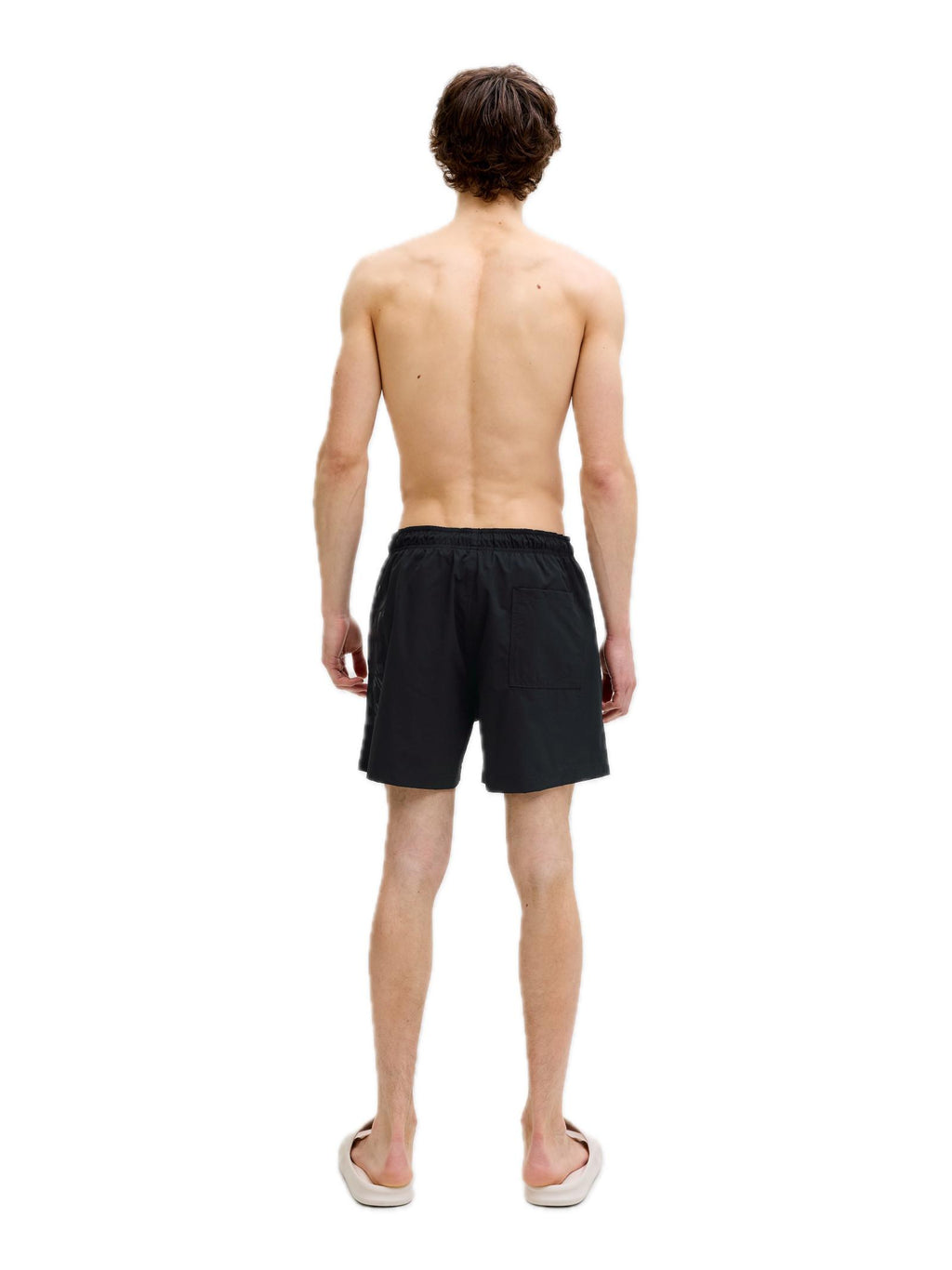 Costume Jack & Jones Maui Nero logo 12291391 /Black JACK & JONES 