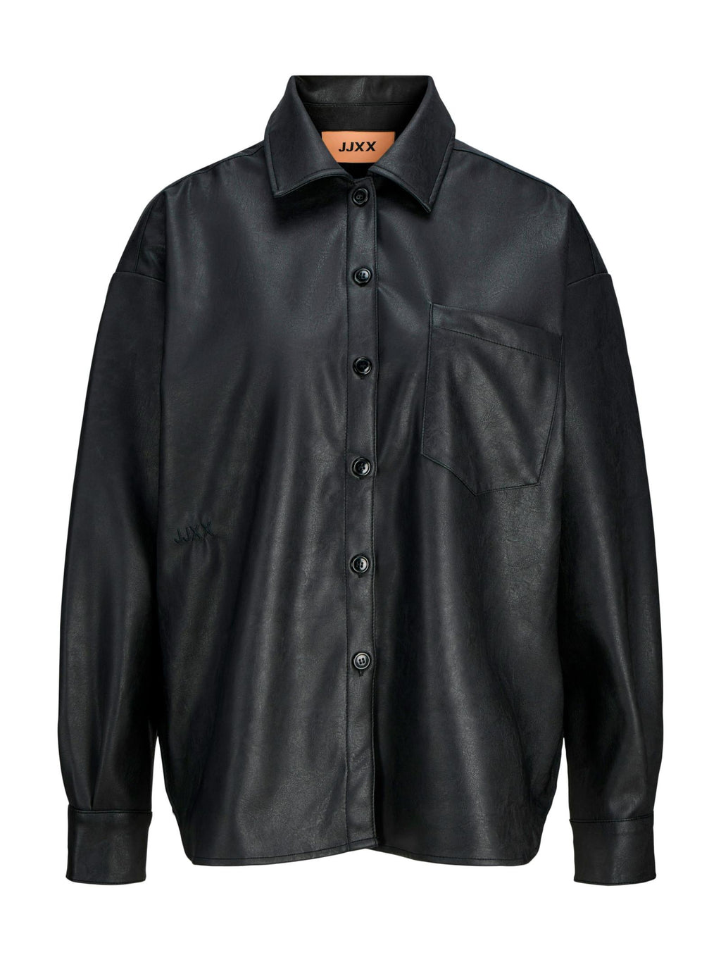Camicia JJXX Sif Nero in ecopelle 12278941 /Black JJXX 