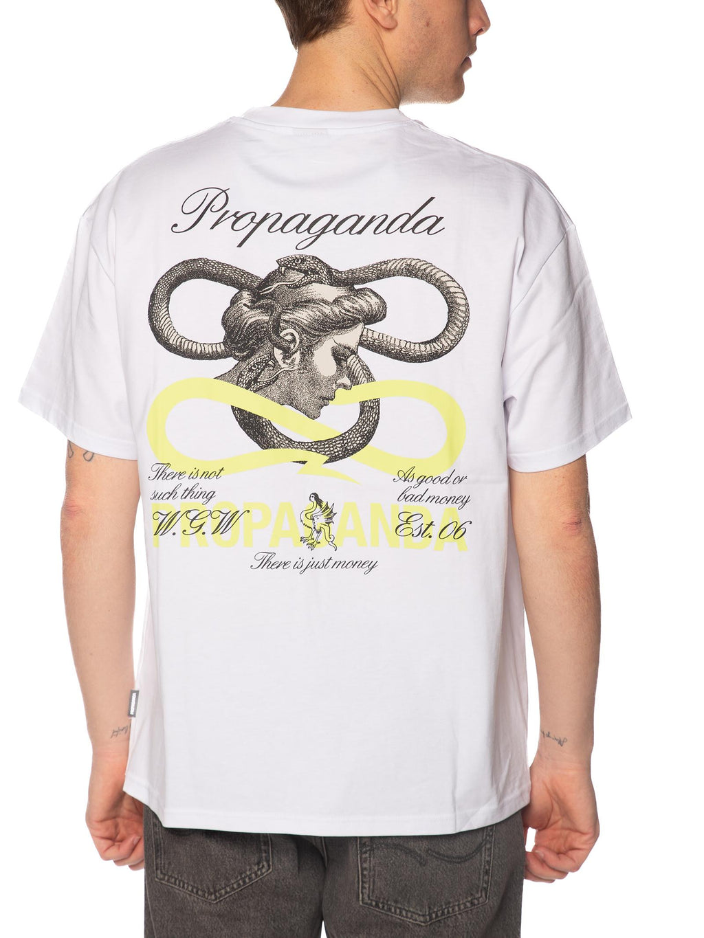T-shirt Propaganda Bianco Whisper TS699 BIANCO PROPAGANDA 