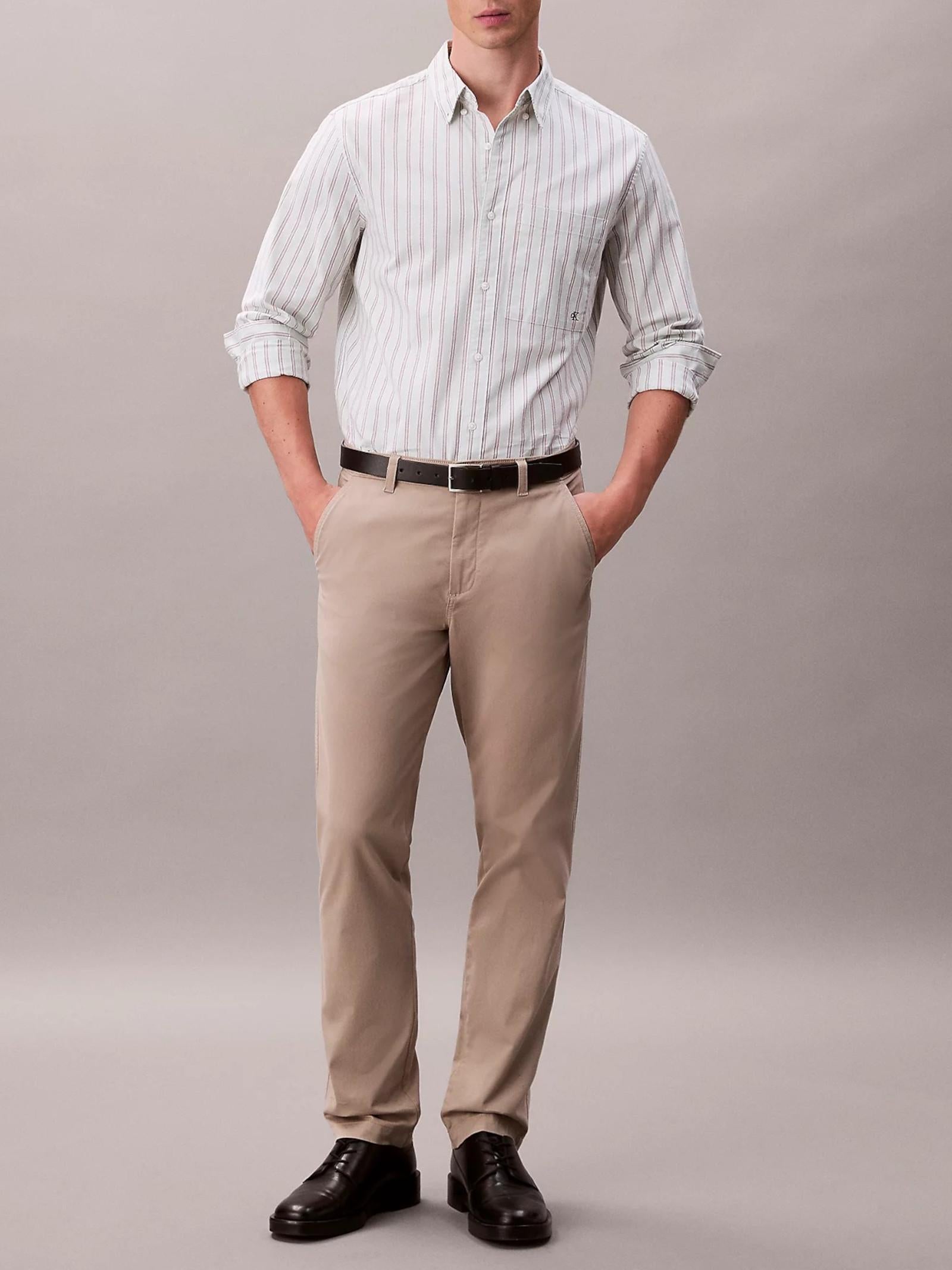 Pantalone Calvin Klein Khaky Chino slim LV040EM628 RAK CALVIN KLEIN 