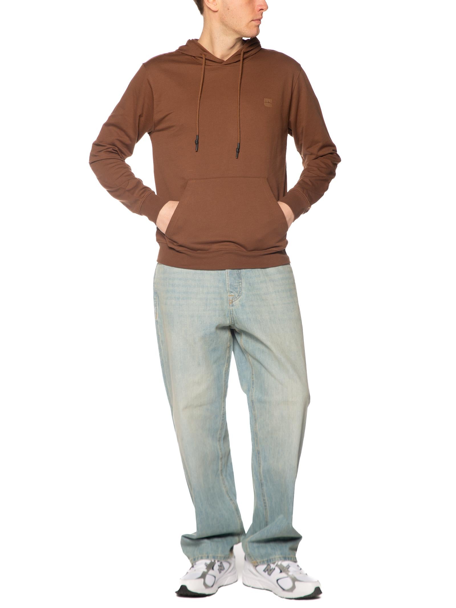 Felpa Urban Ring Tabacco con cappuccio UR1120002 TABACCO URBAN RING 