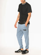 Pantalone DS2 Indaco Basic in felpa FW25228 INDACO DS2 