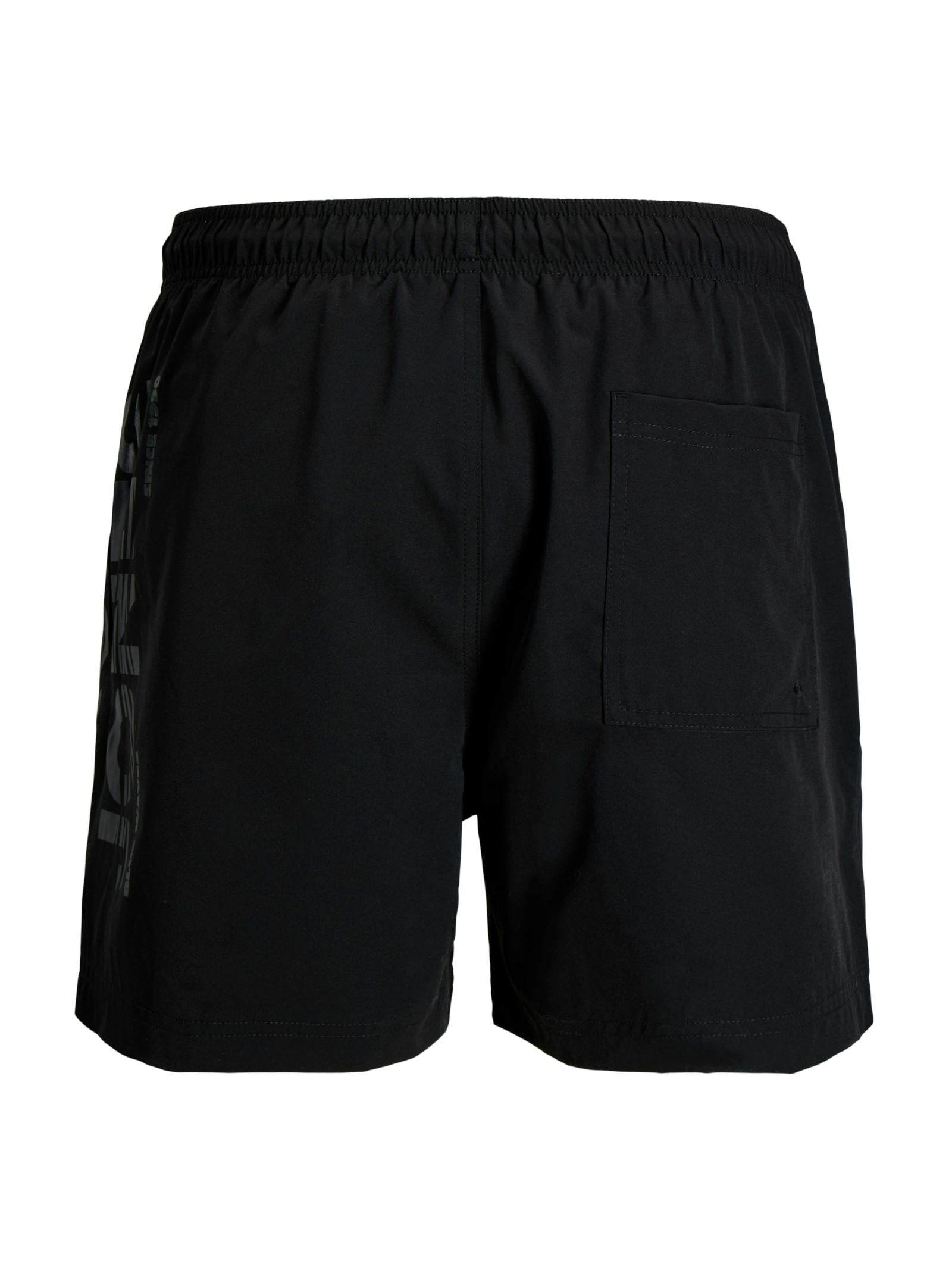 Costume Jack & Jones Maui Nero logo 12291391 /Black JACK & JONES 