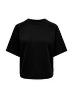 T-shirt Only Ofelia Nera in tessuto felpato 15377588 /Black ONLY 