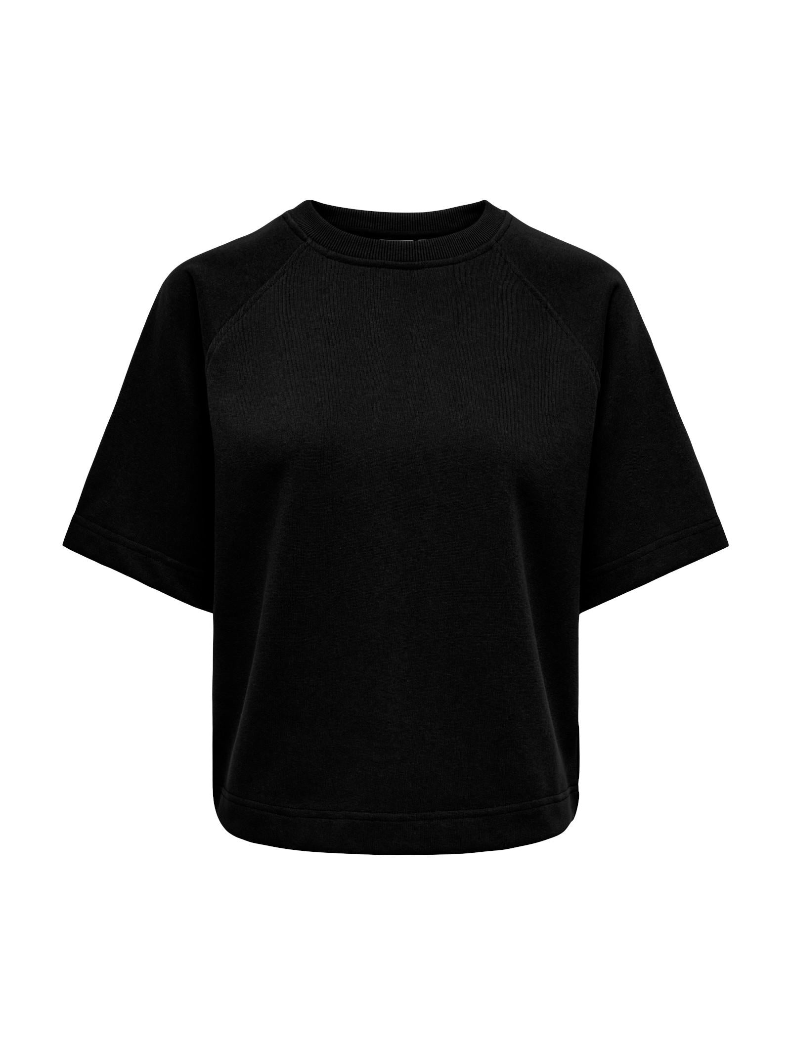 T-shirt Only Ofelia Nera in tessuto felpato 15377588 /Black ONLY 