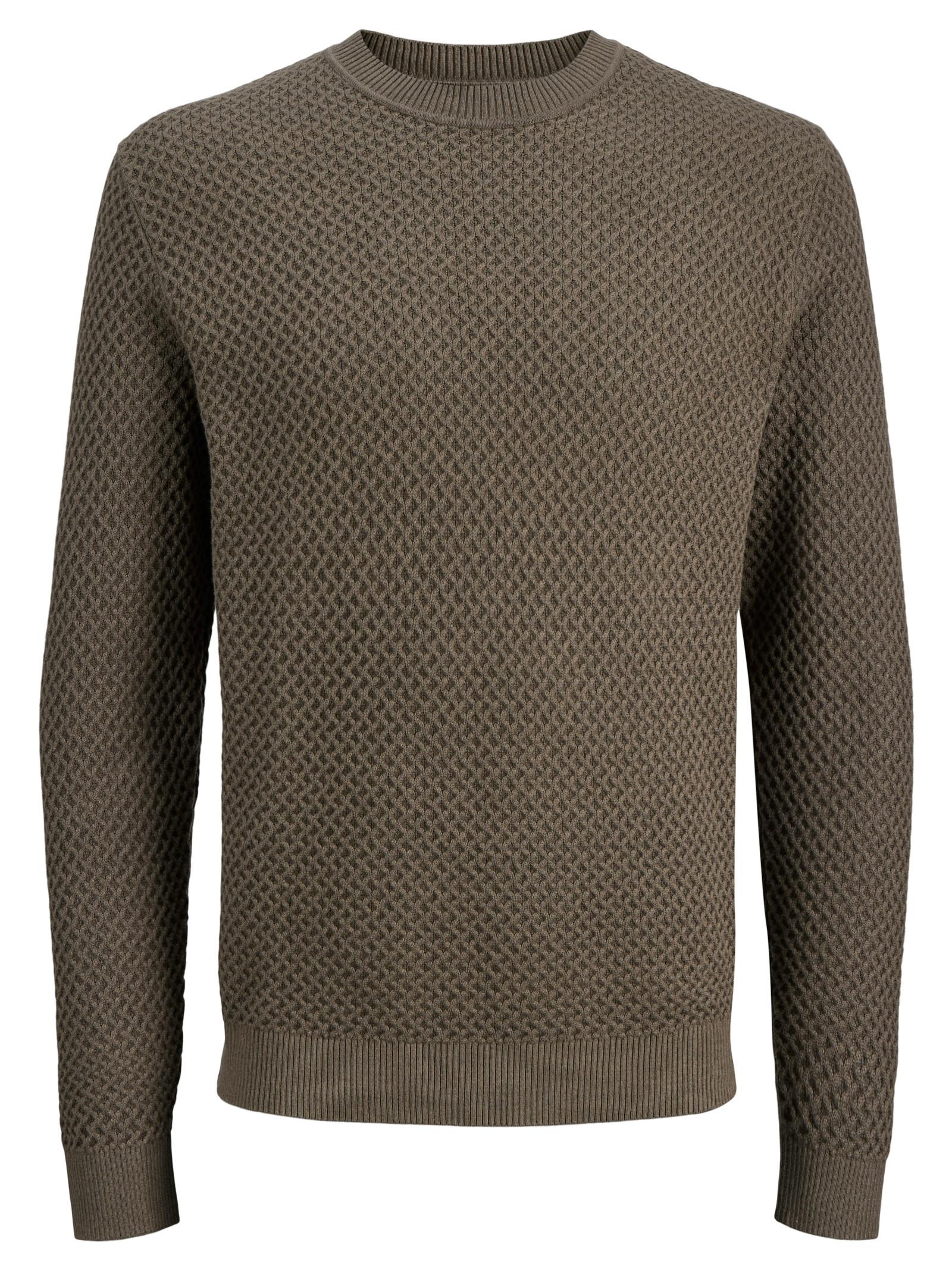 Maglia Jack & Jones Barkley Fango girocollo 12286611 /Crocodile JACK & JONES 