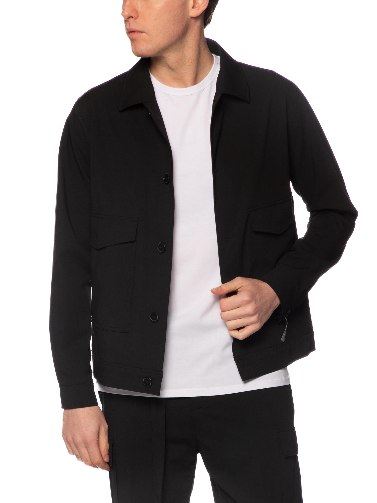 Overshirt Seinse Nero punto milano GBE1112 NERO SEINSE 