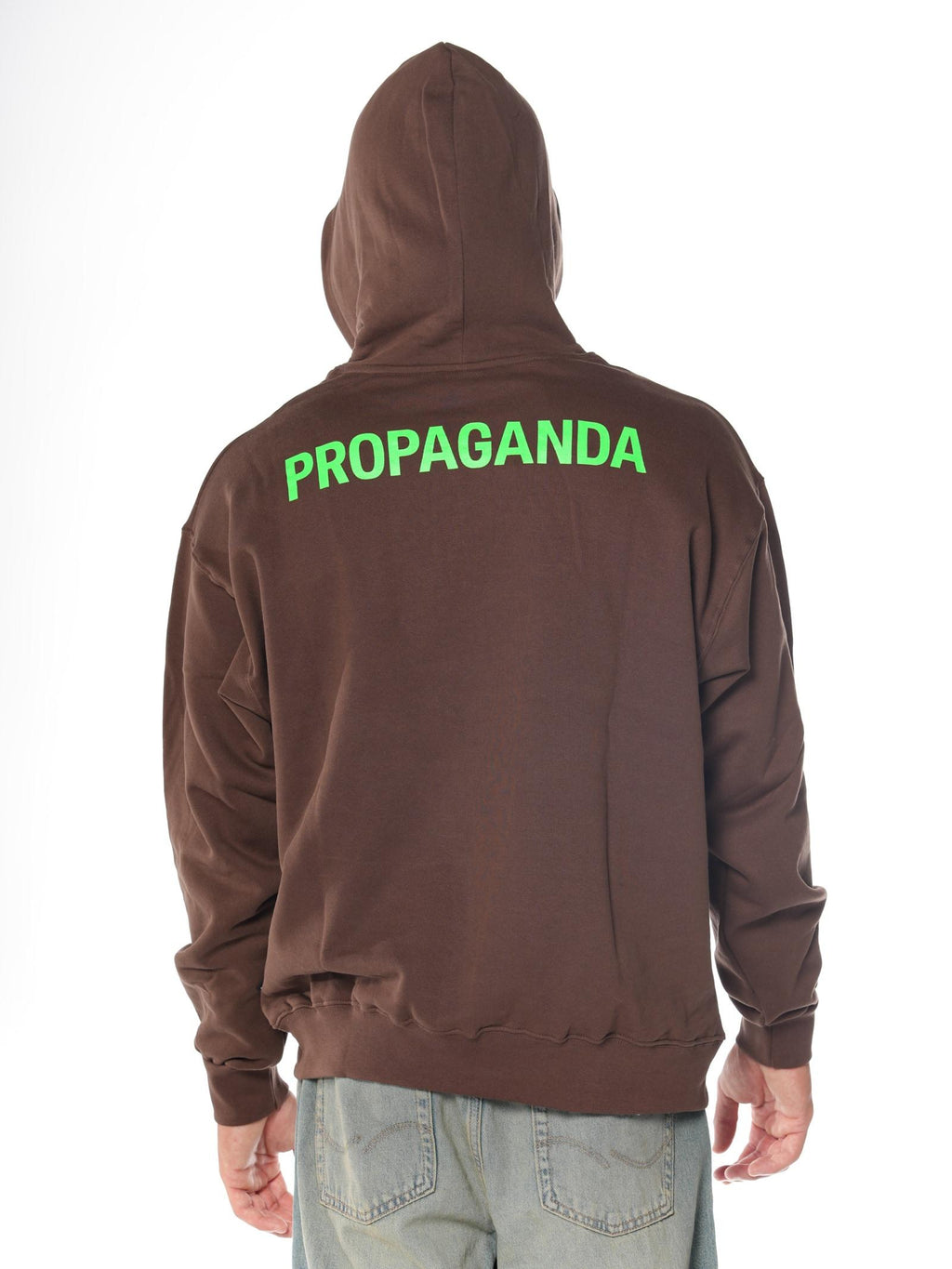 Felpa Propaganda Marrone Logo classic FE428 MARRONE PROPAGANDA 