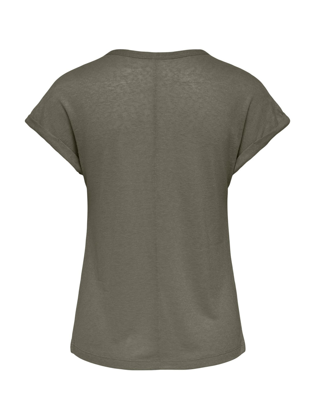 T-shirt Only Verde Dalila scollo a V 15376094 /Smokey Olive ONLY 