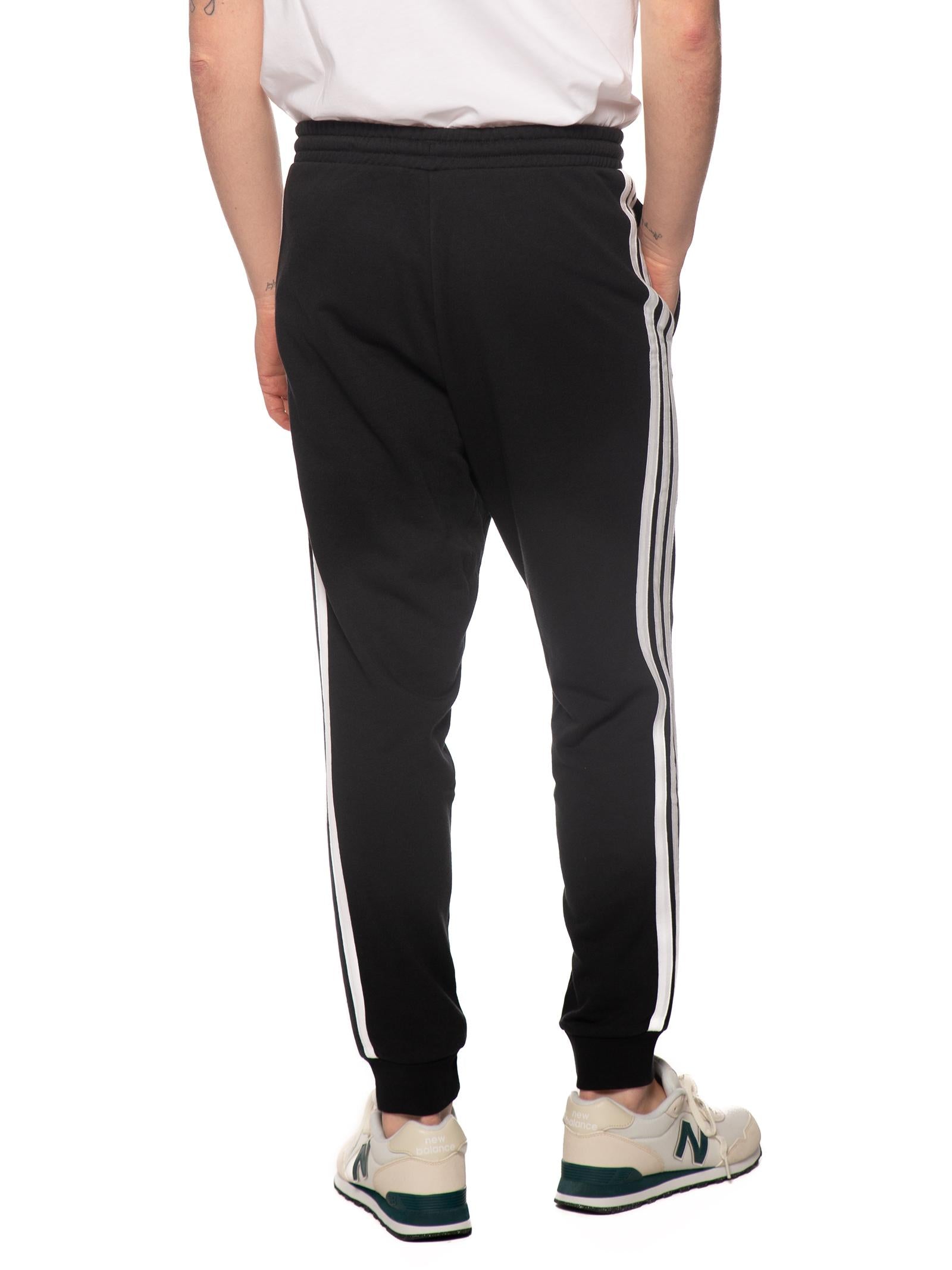 Pantalone in felpa Adidas Nero con logo JD1881 NERO ADIDAS 