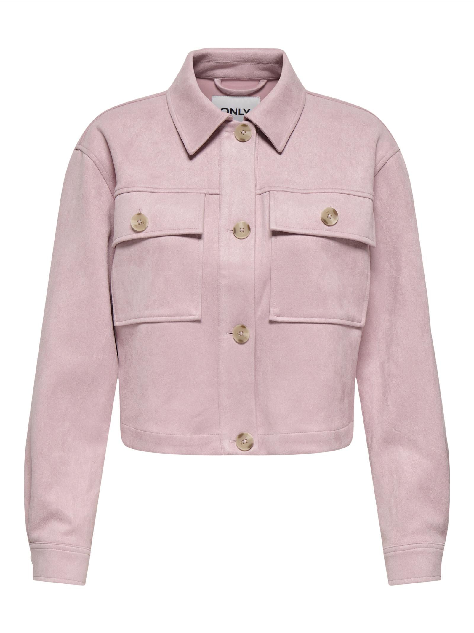 Giacca Only Belicia Rosa scamosciata 15362889 /Burnished Lilac ONLY 