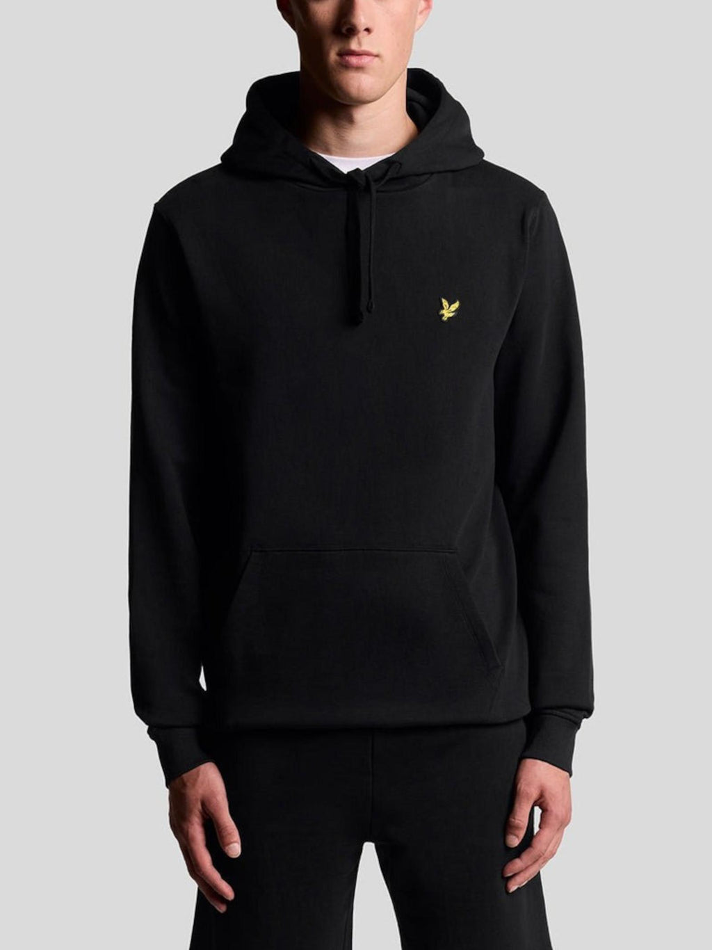 Felpa Lyle & Scott Nero con cappuccio ML416VOG JET BLACK LYLE & SCOTT 