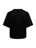 T-shirt Only Ofelia Nera in tessuto felpato 15377588 /Black ONLY 