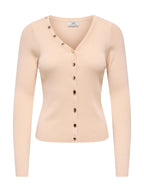 Cardigan  JDY Yelle Sabbia con bottoni 15358236 /Sandshell JDY 
