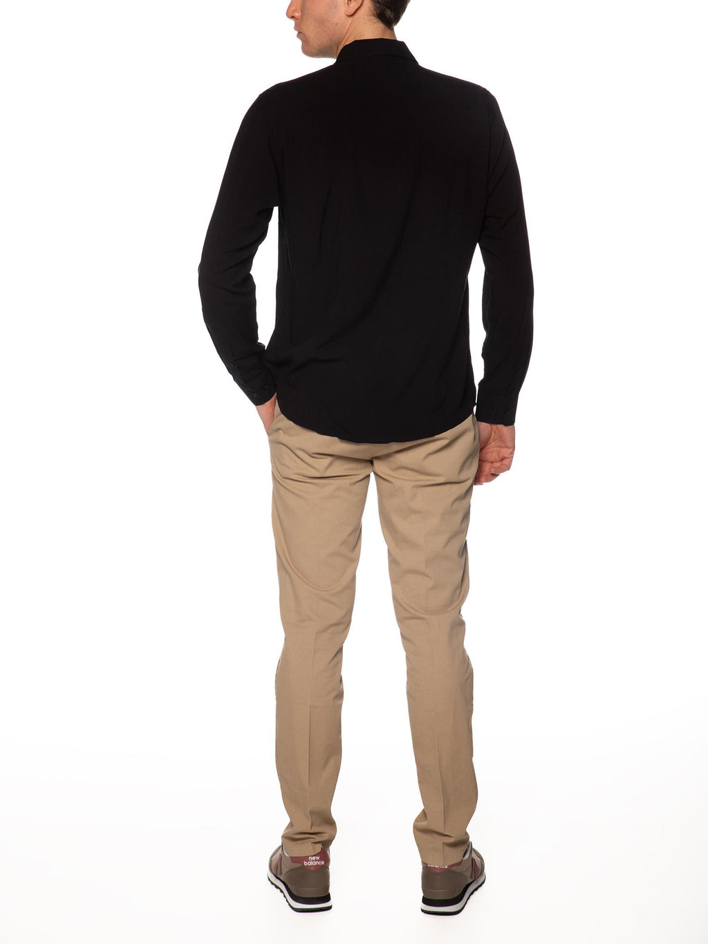 Camicia Gianni Lupo Nero viscosa GL7677S NERO GIANNI LUPO 