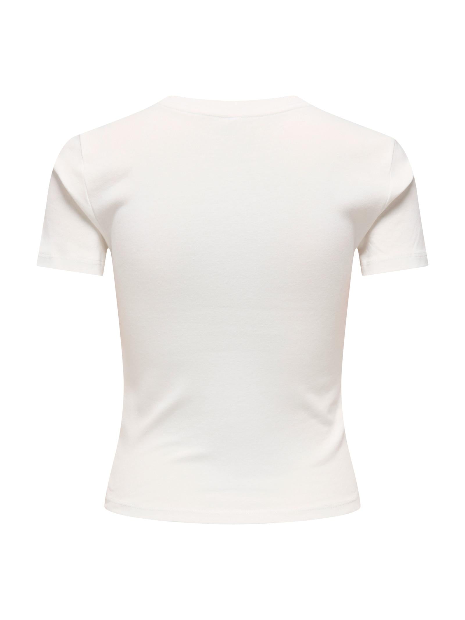 T-shirt Only Kira Bianco stampa 15359963 /Cloud Dancer ONLY 