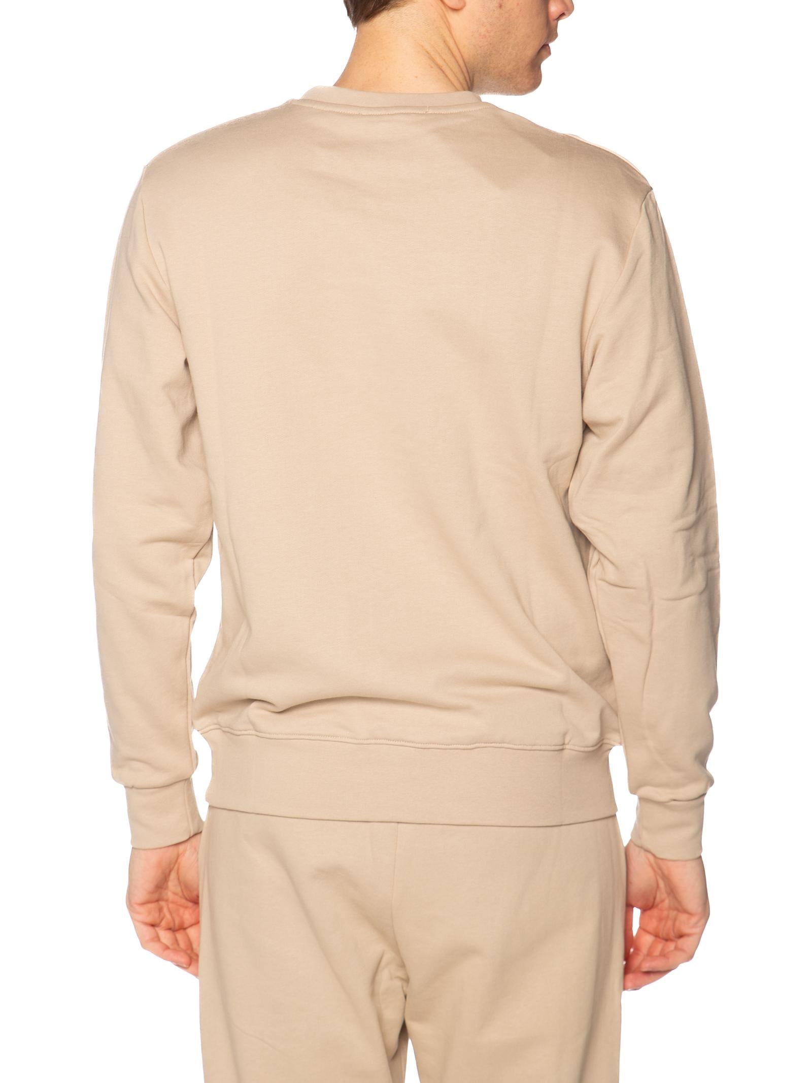 Felpa DS2 Sabbia stampa in rilievo SS26204 SABBIA DS2 