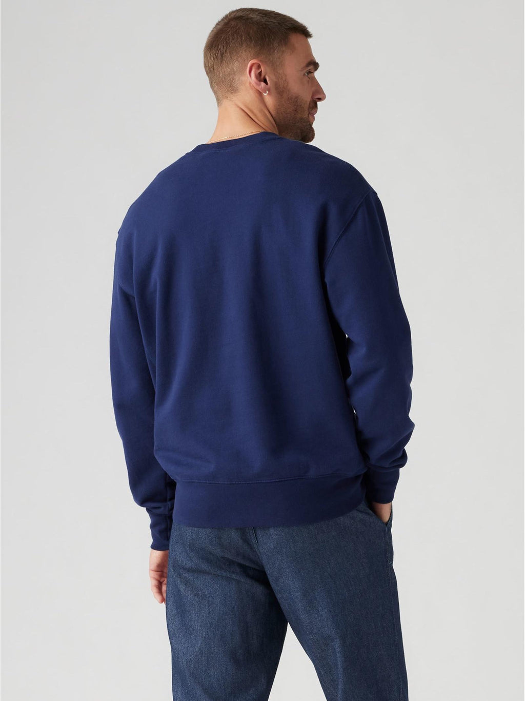 Felpa Levi's®  Autenthic Blu girocollo A924400 02 LEVI'S® 
