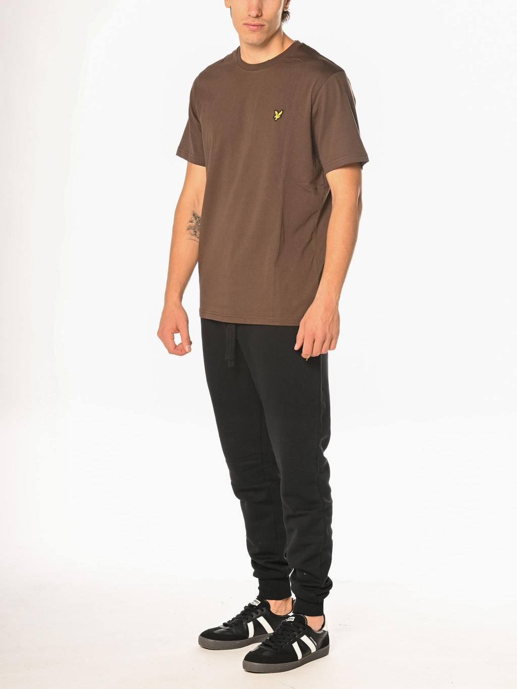 T-shirt Lyle & Scott Marrone Logo TS400VOG DEEP SEPIA LYLE & SCOTT 