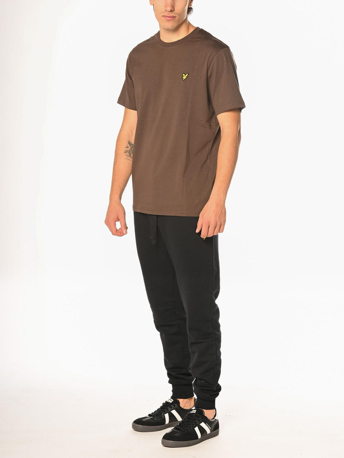 T-shirt Lyle & Scott Marrone Logo TS400VOG DEEP SEPIA LYLE & SCOTT 