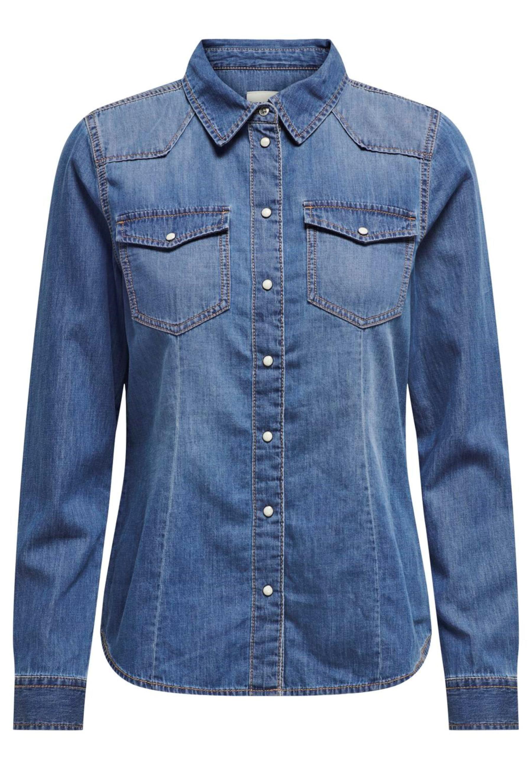 Camicia Only Alexa in denim Slim fit 15315185 /Medium Blue Denim ONLY 