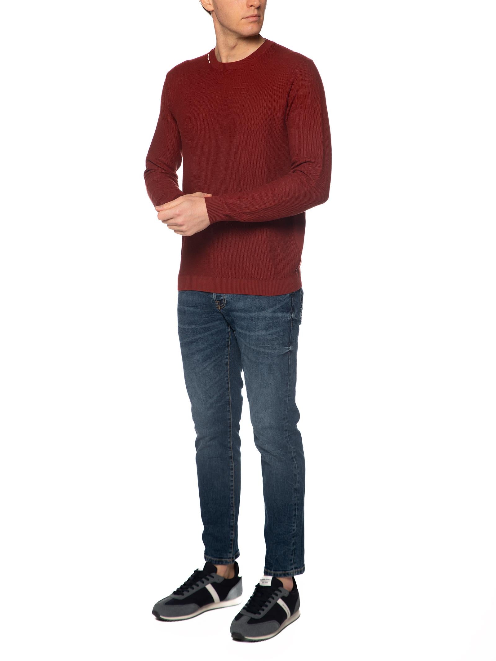 Maglia Seinse Terracotta lavorata ME3225 TERRACOTTA SEINSE 