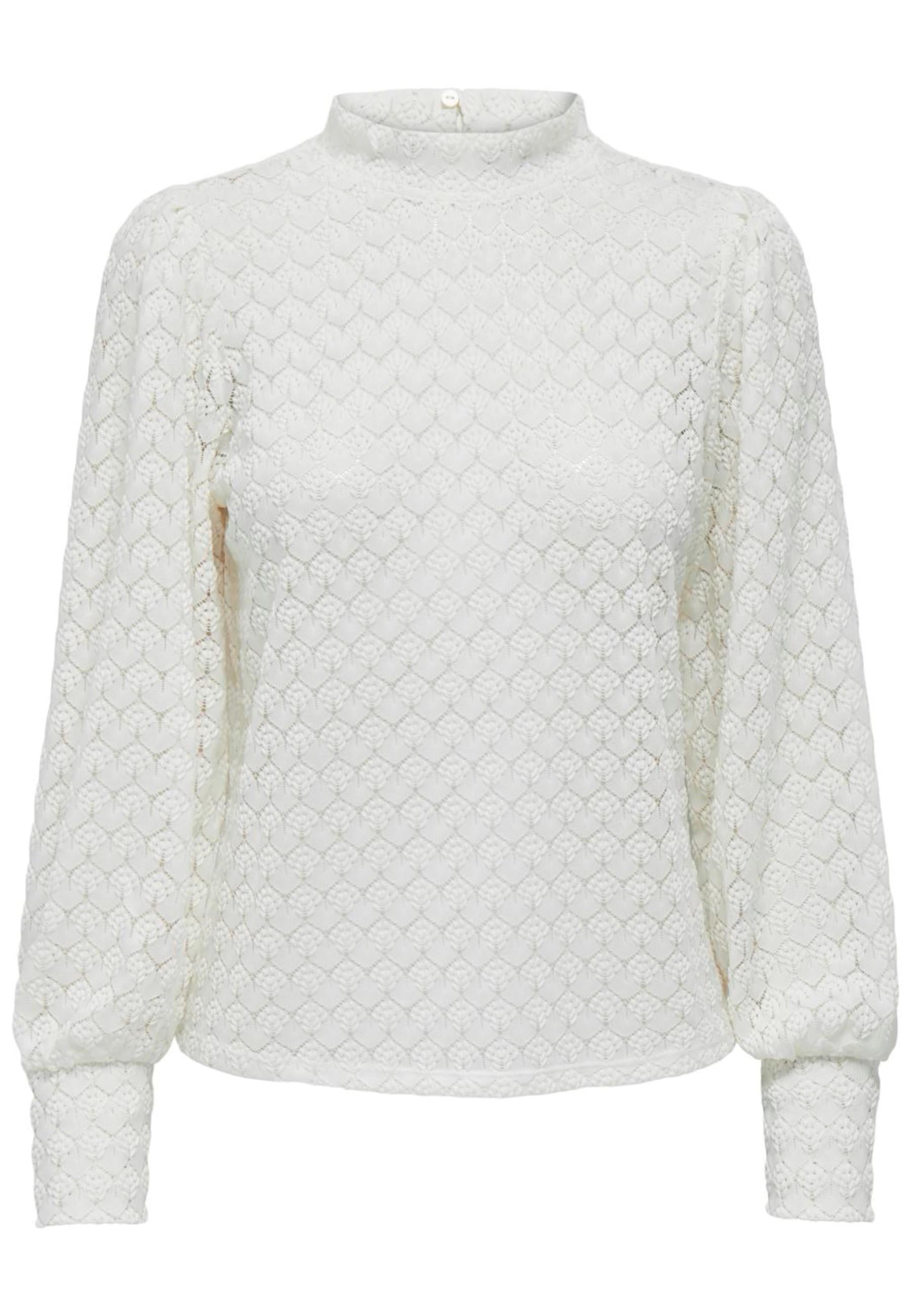Blusa Jacqueline De Yong Bianco girocollo