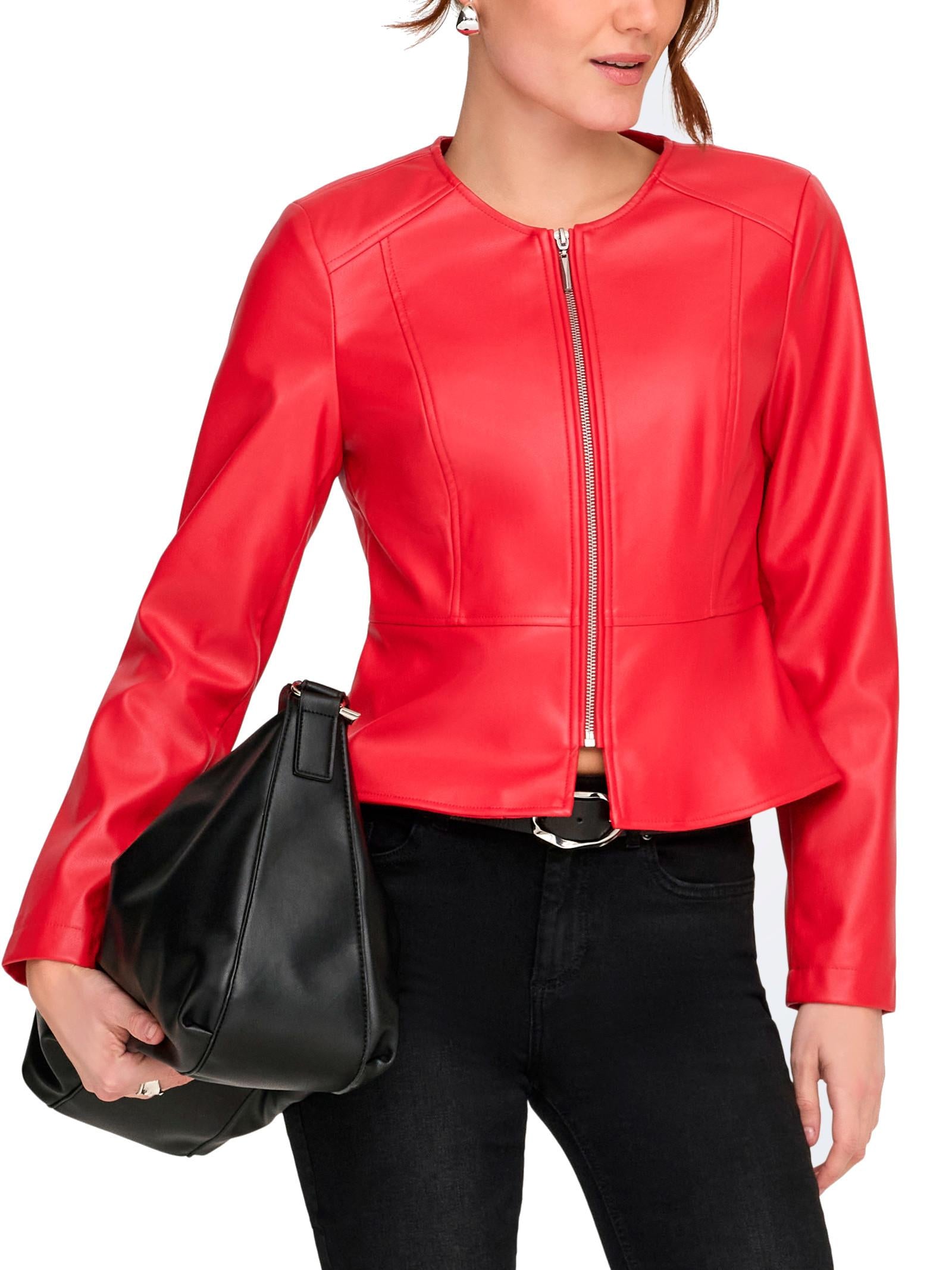 Giubbotto Only Sarami Sarami Ecopelle 15242271 /Barbados Cherry ONLY 