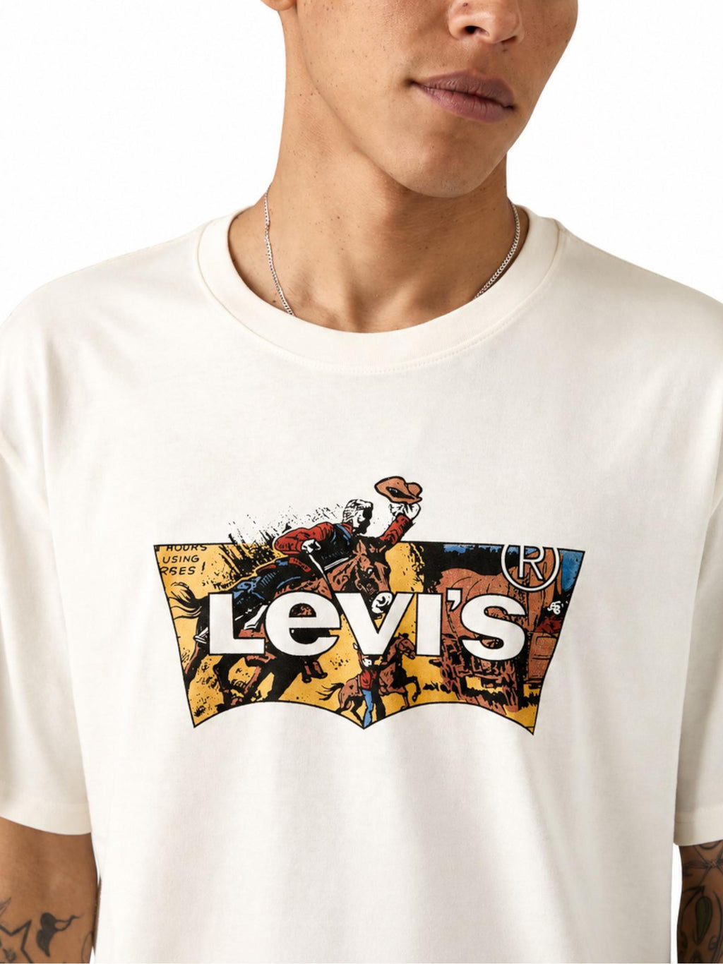 T-Shirt Levi's® Bianco Relaxed Cowboy 1614324 45 LEVI'S® 