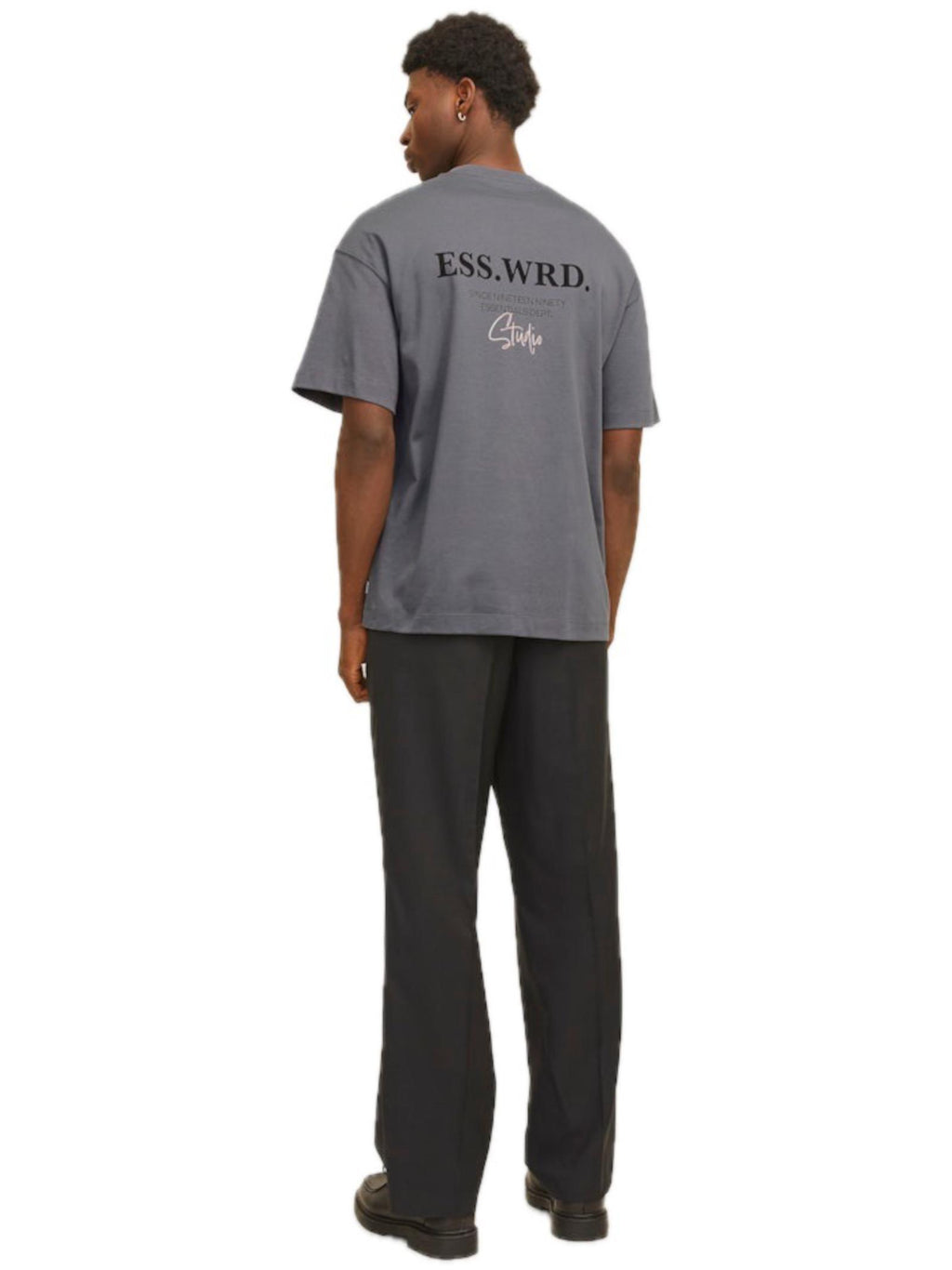 T-shirt JACK & JONES Antracite stampa 12270638 /Castlerock JACK & JONES 