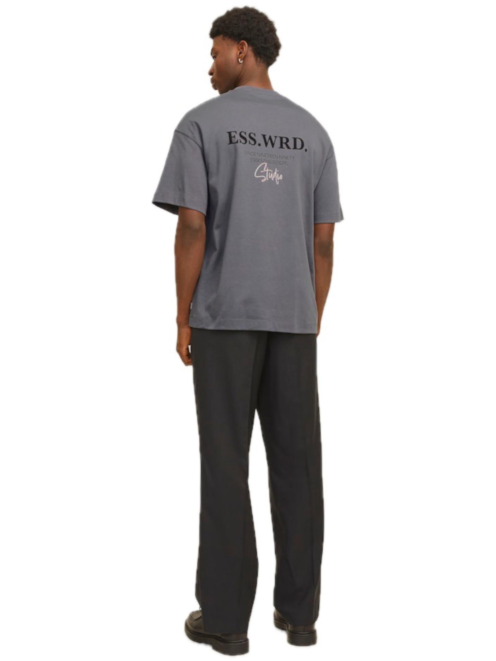 T-shirt JACK & JONES Antracite stampa 12270638 /Castlerock JACK & JONES 