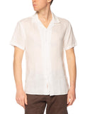 Camicia Gianni Lupo Bianco in lino maniche corte GL7658S BIANCO GIANNI LUPO 