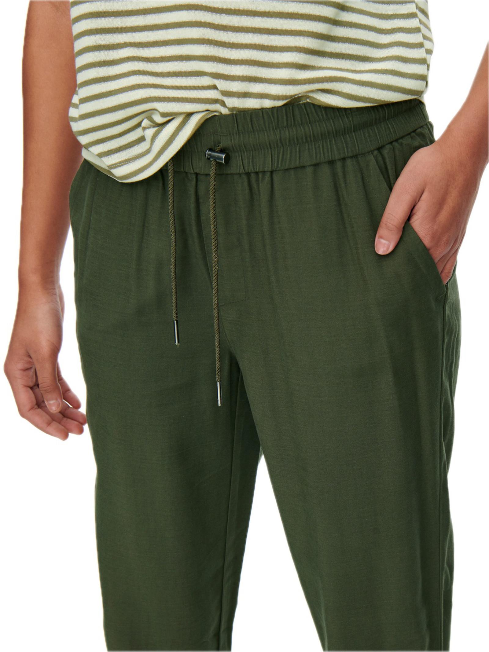 Pantalone Only Verde con polsino 15203946 /Grape Leaf ONLY 