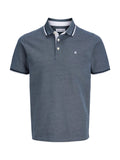 Polo Jack & Jones Paulos Blu slim fit in piquet 12136668 /Blue Mirage JACK & JONES 