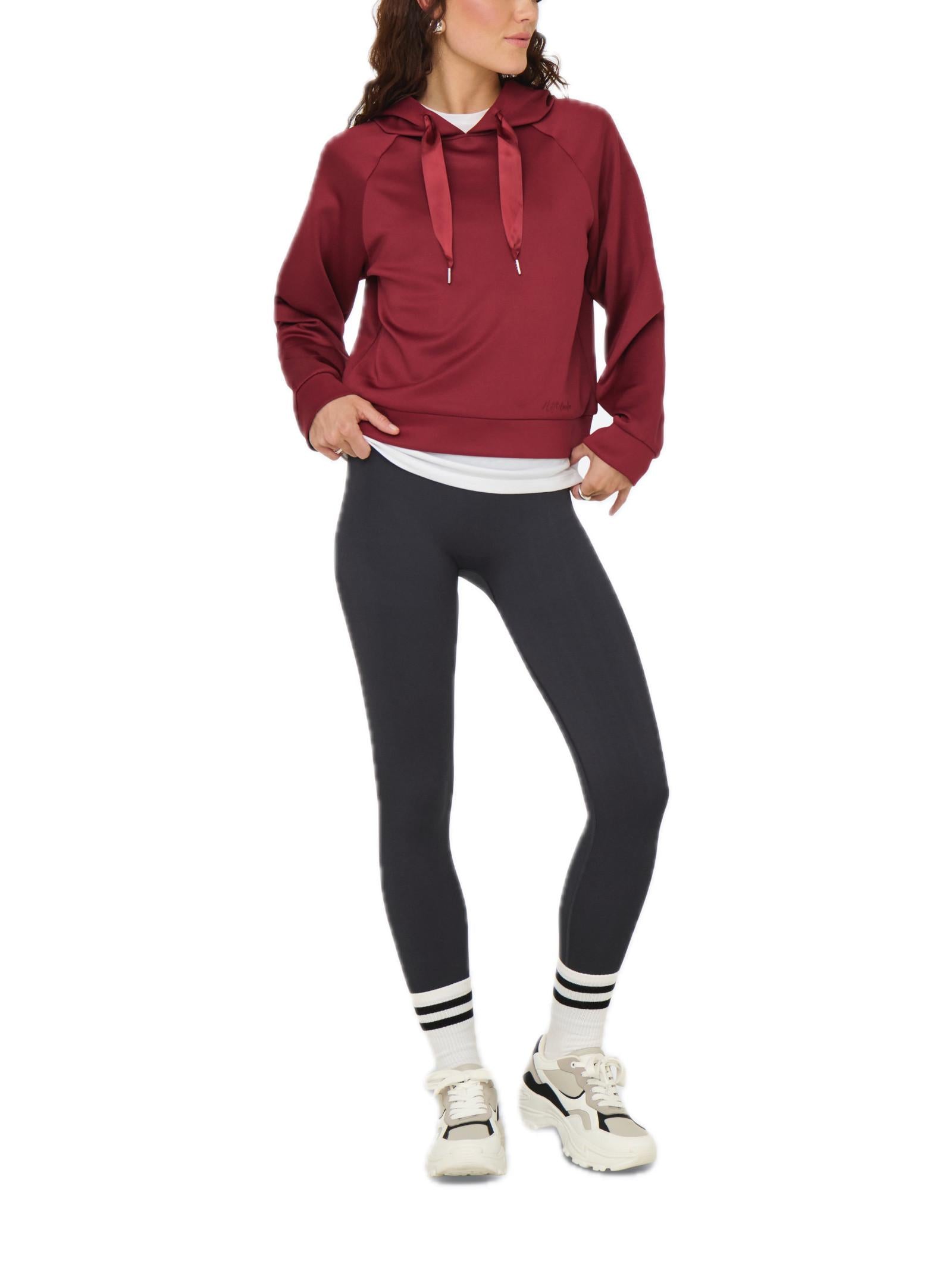 Felpa Only Lue Bordeaux con cappuccio 15352757 /Cabernet ONLY 