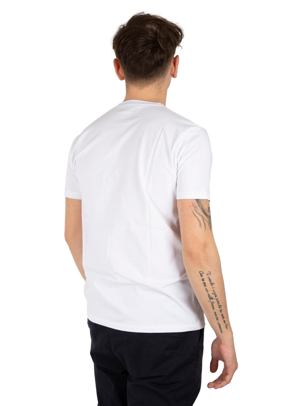 T-shirt Superculture Bianco sbagliato ma non troppo A1117 BIANCO SUPERCULTURE 