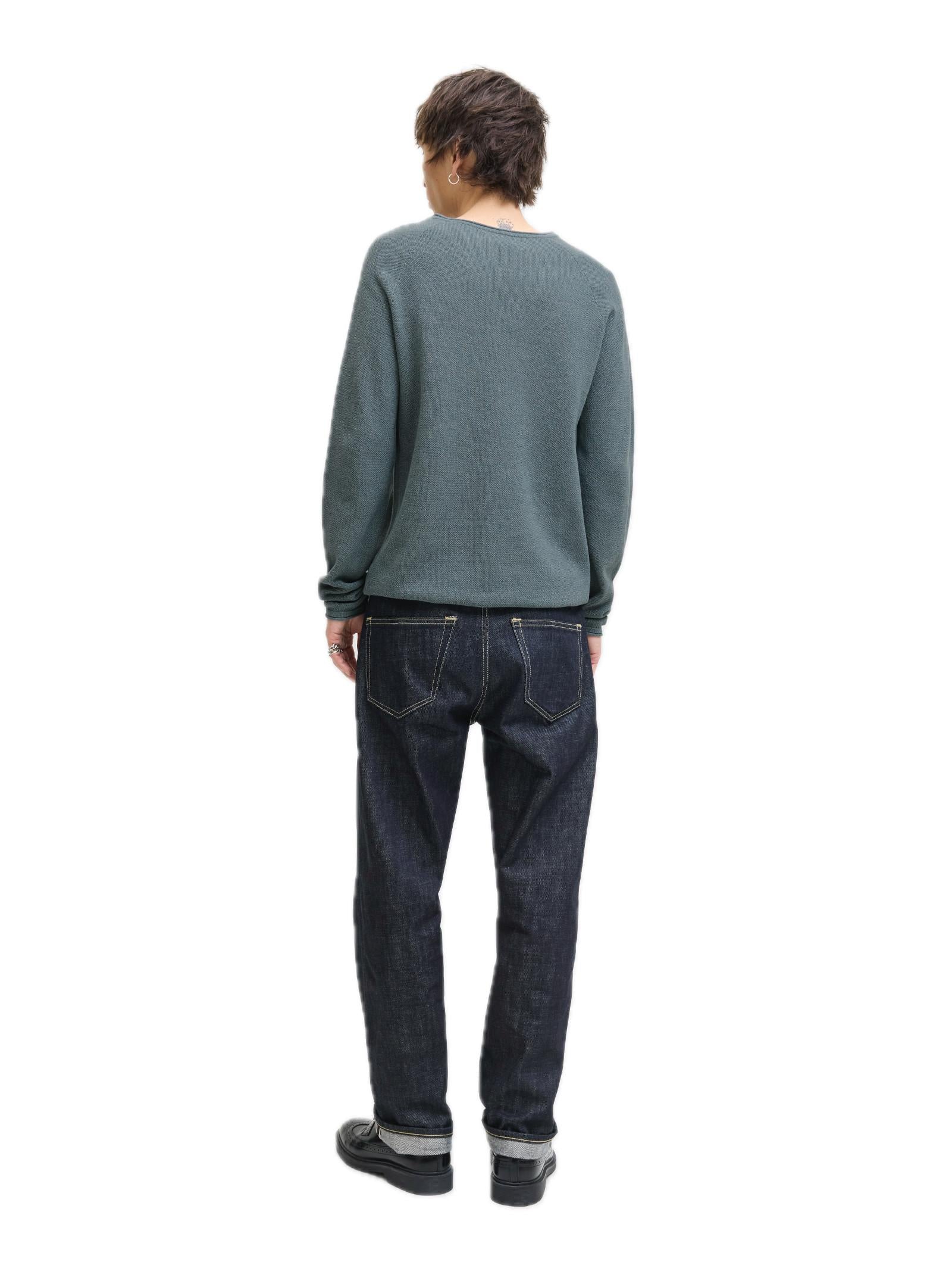 Maglia Jack & Jones Hill Petrolio girocollo 12157321 /Stormy Weather JACK & JONES 
