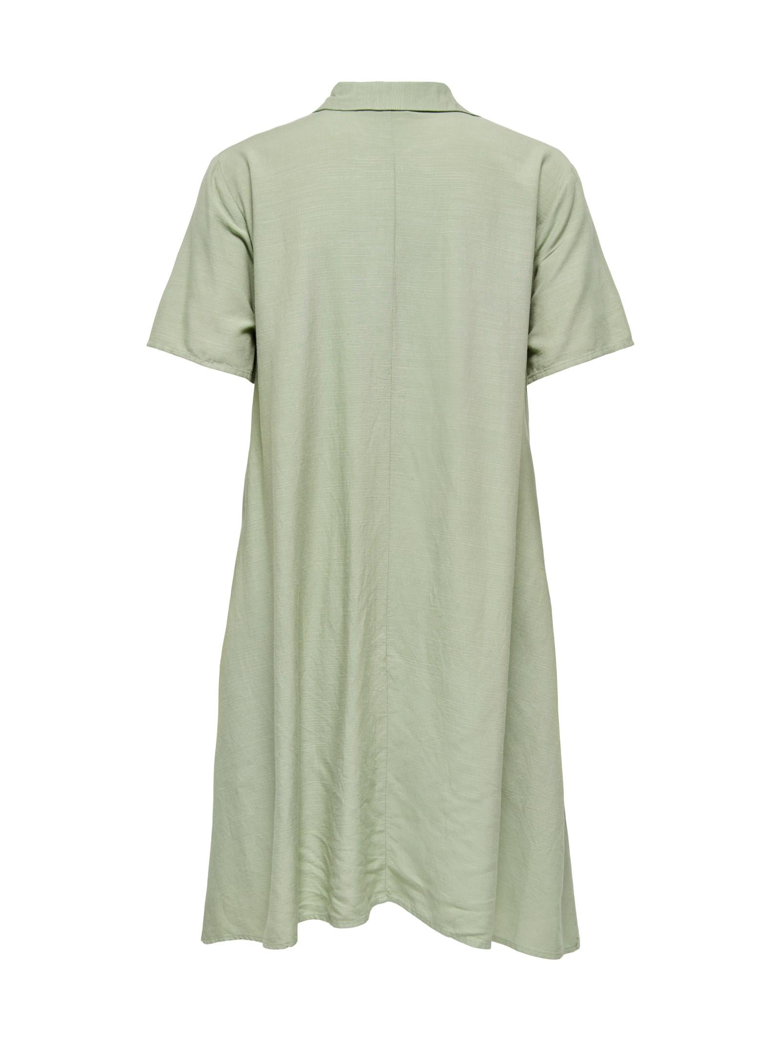 Abito JDY Verde Caya scollo a V 15366383 /Laurel Oak JDY 