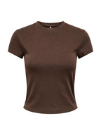 T-shirt Only Superior Marrone Cropped 15377620 /Bracken ONLY 