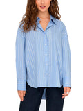 Camicia JDY Mio Celeste a righe 15359455 /Chambray Blue JDY 