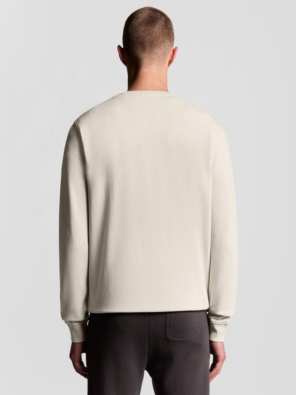 Felpa Lyle & Scott Beige girocollo ML424VOG COVE LYLE & SCOTT 