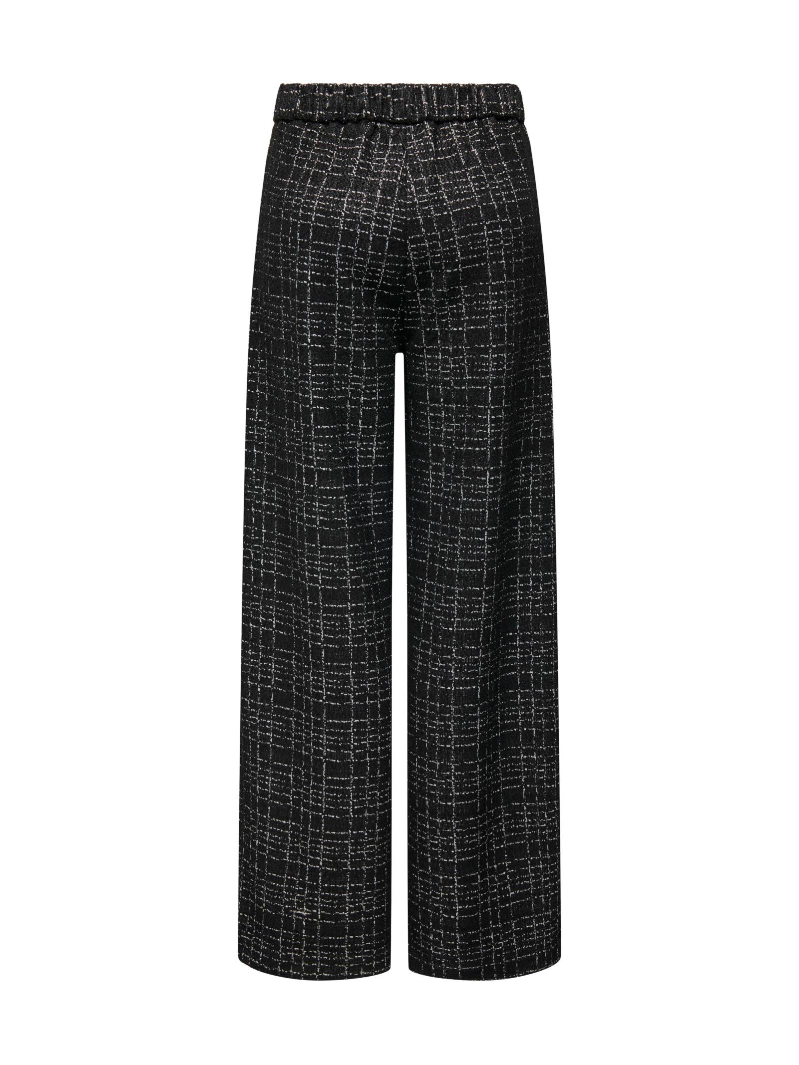 Pantalone Jacqueline De Yong Dorit Nero Bianco 15355928 /Check Black JDY 