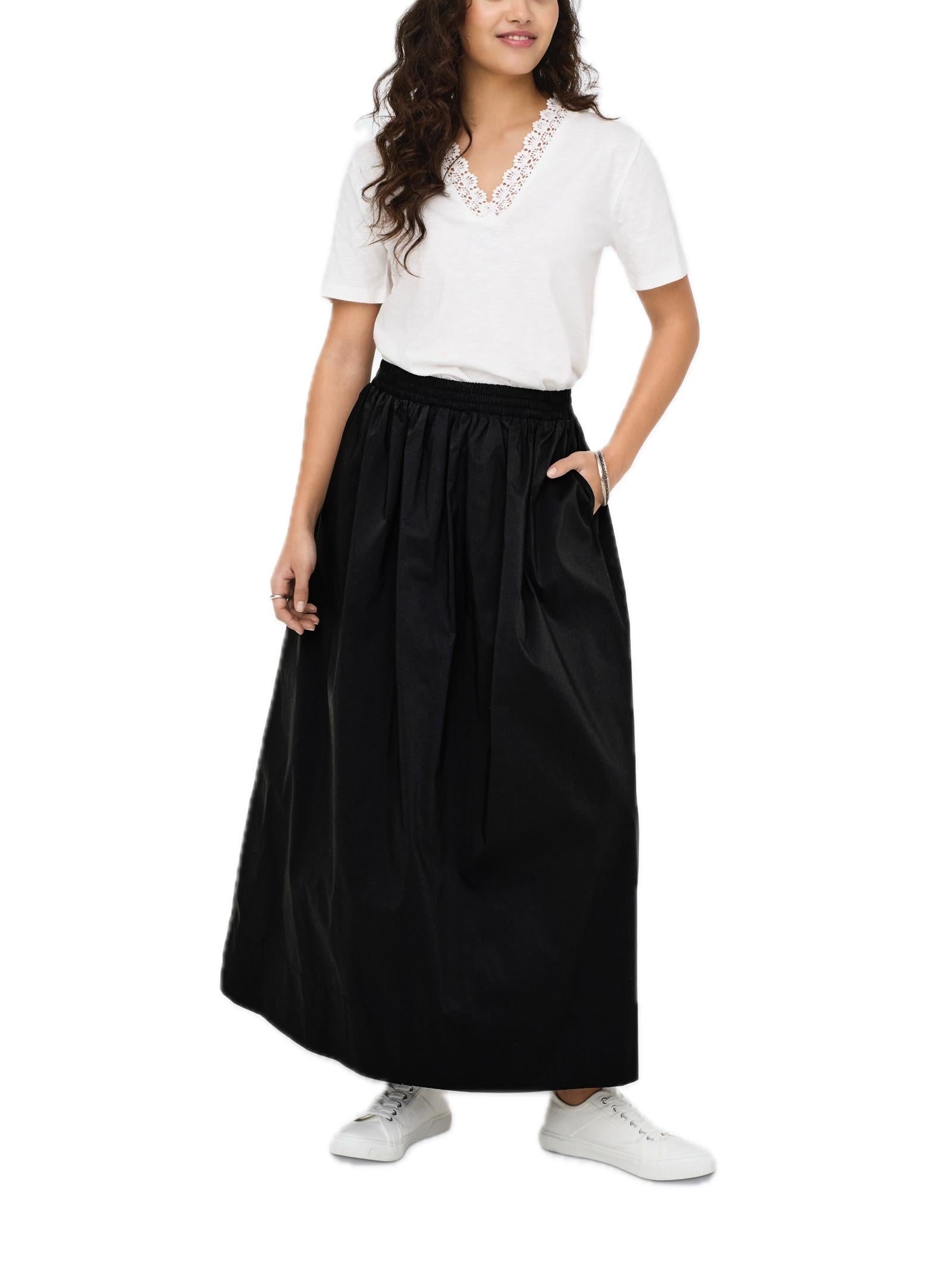Gonna Jacqueline De Yong Nero Mio vita alta 15347024 /Black JDY 