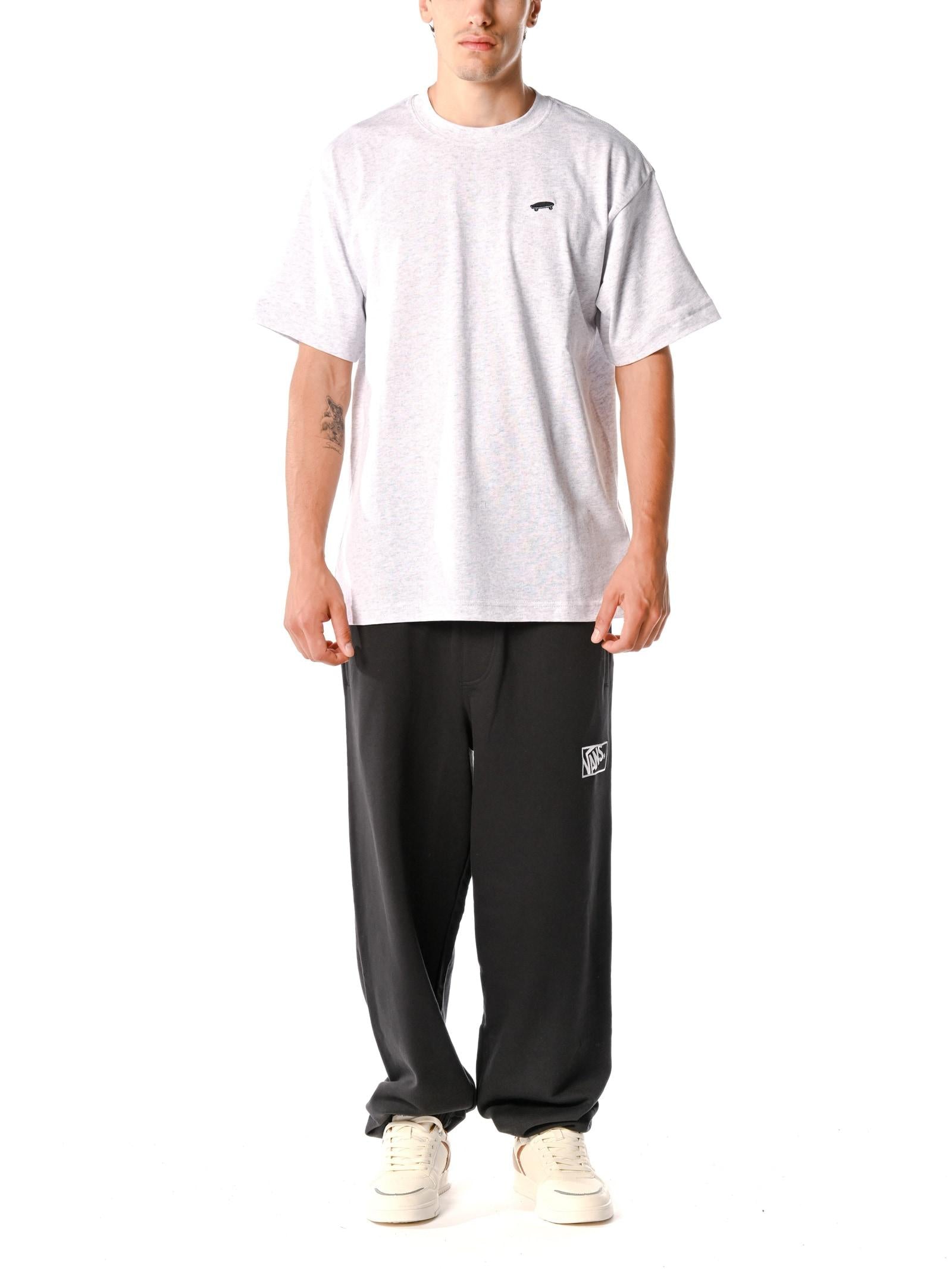 T-shirt Vans Grigio logo skate P56 Light Grey Heather VANS 