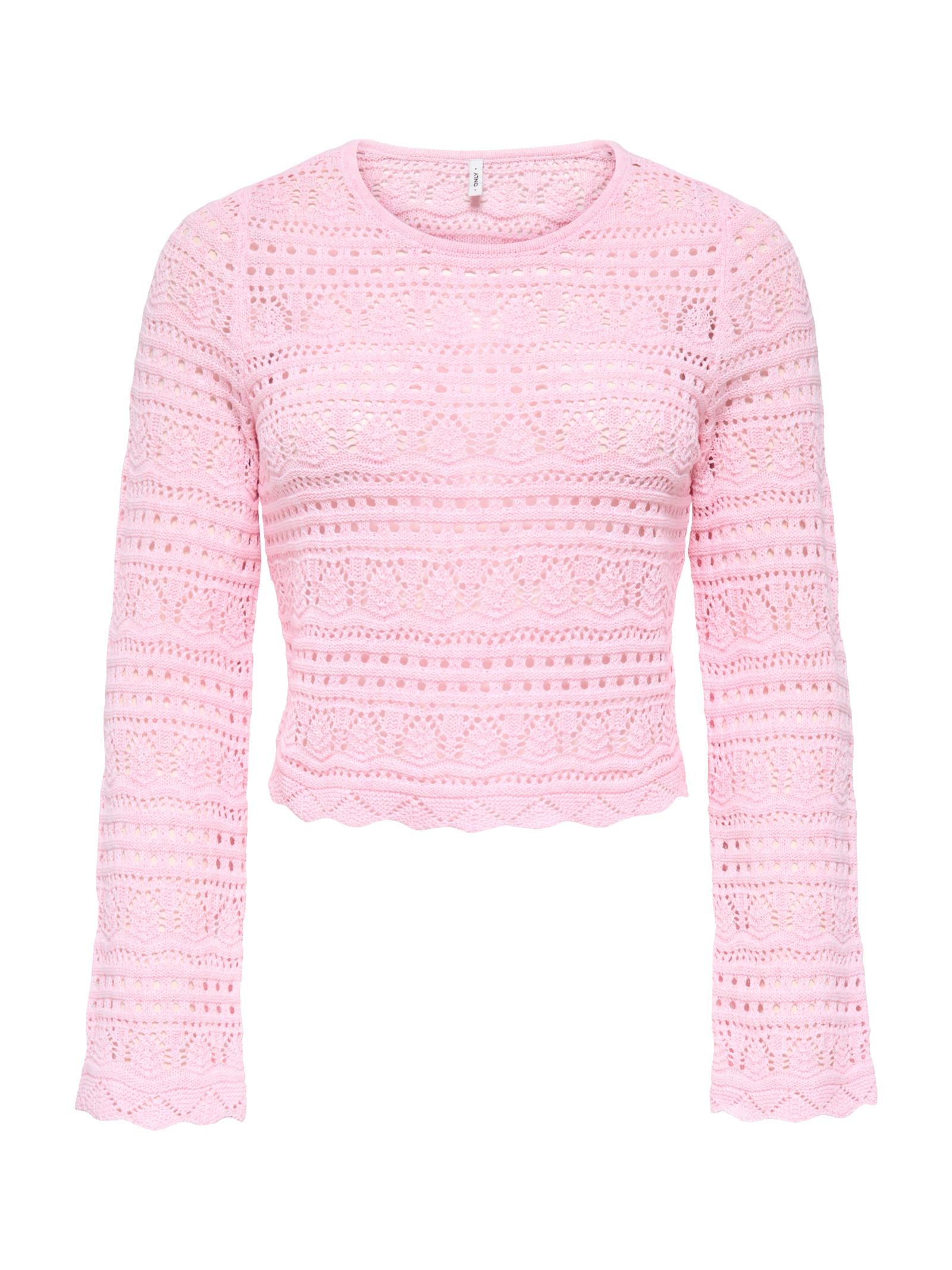 Maglia Only Elke Rosa cropped 15363049 /Romance Rose ONLY 