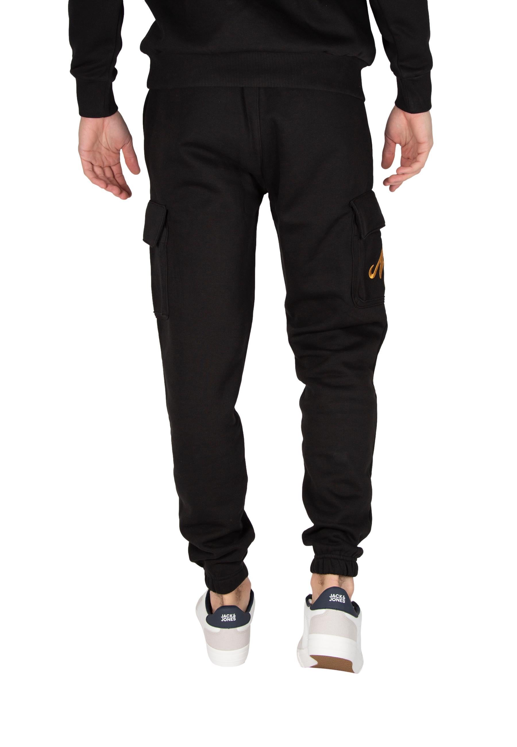 Pantalone New Era Nero in felpa <BR/>