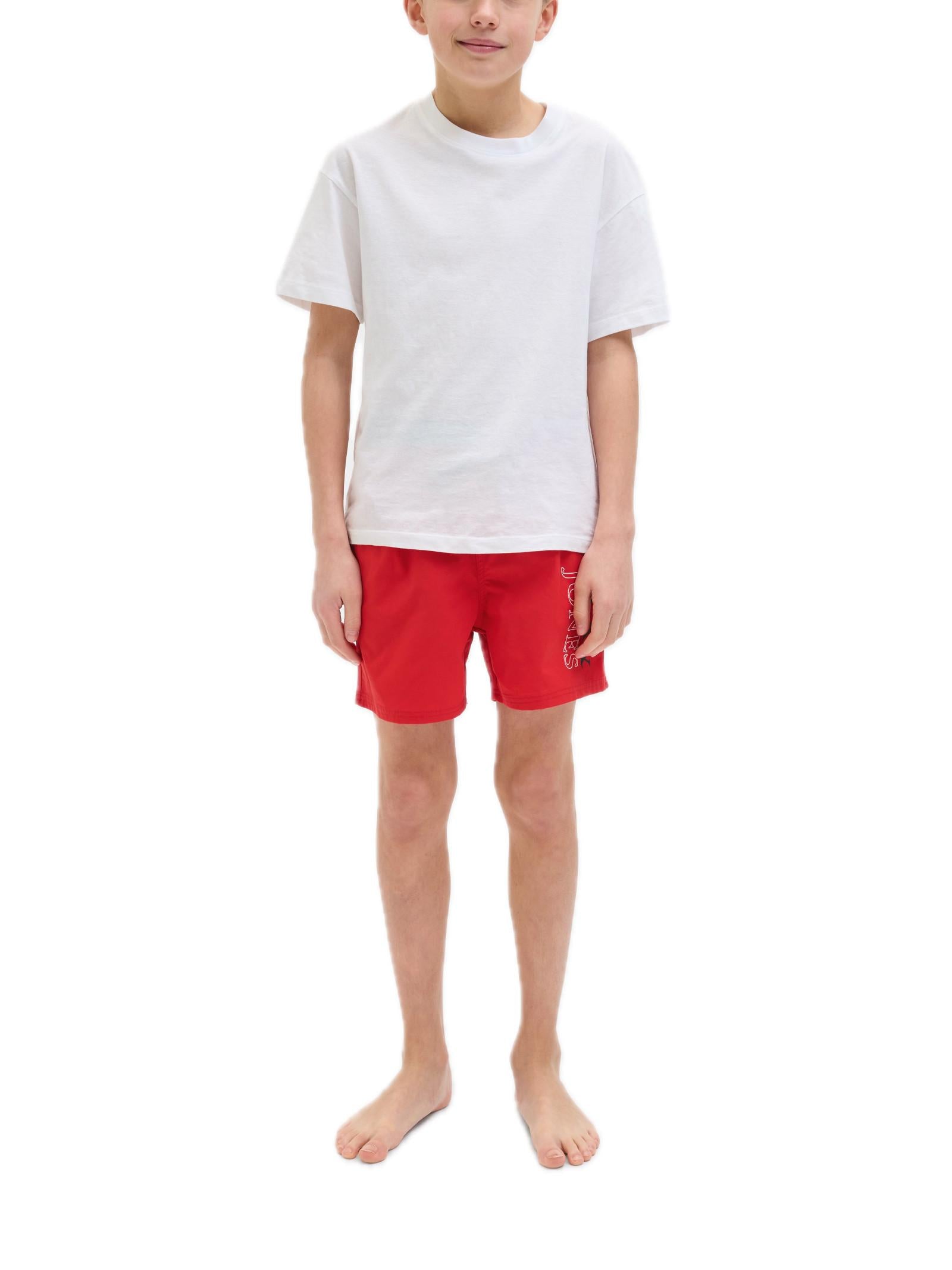 Costume Jack & Jones Logo Rosso 12273841 /True Red JACK & JONES JUNIOR 