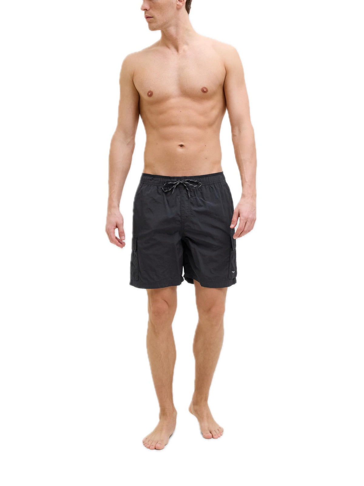 Costume Jack & Jones Naxos Nero con tasche cargo<BR/> 12272989 /Black JACK & JONES 